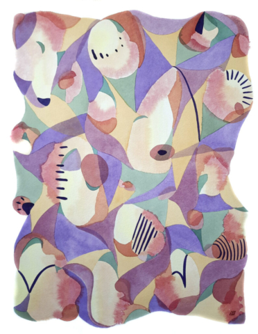 Bia Melo – Fertilidade 1 – aquarela